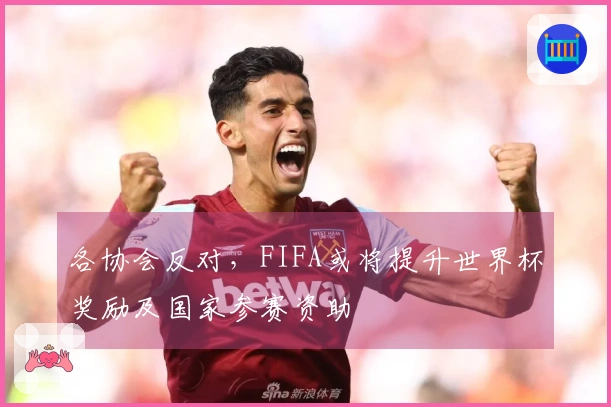 各协会反对，FIFA或将提升世界杯奖励及国家参赛资助